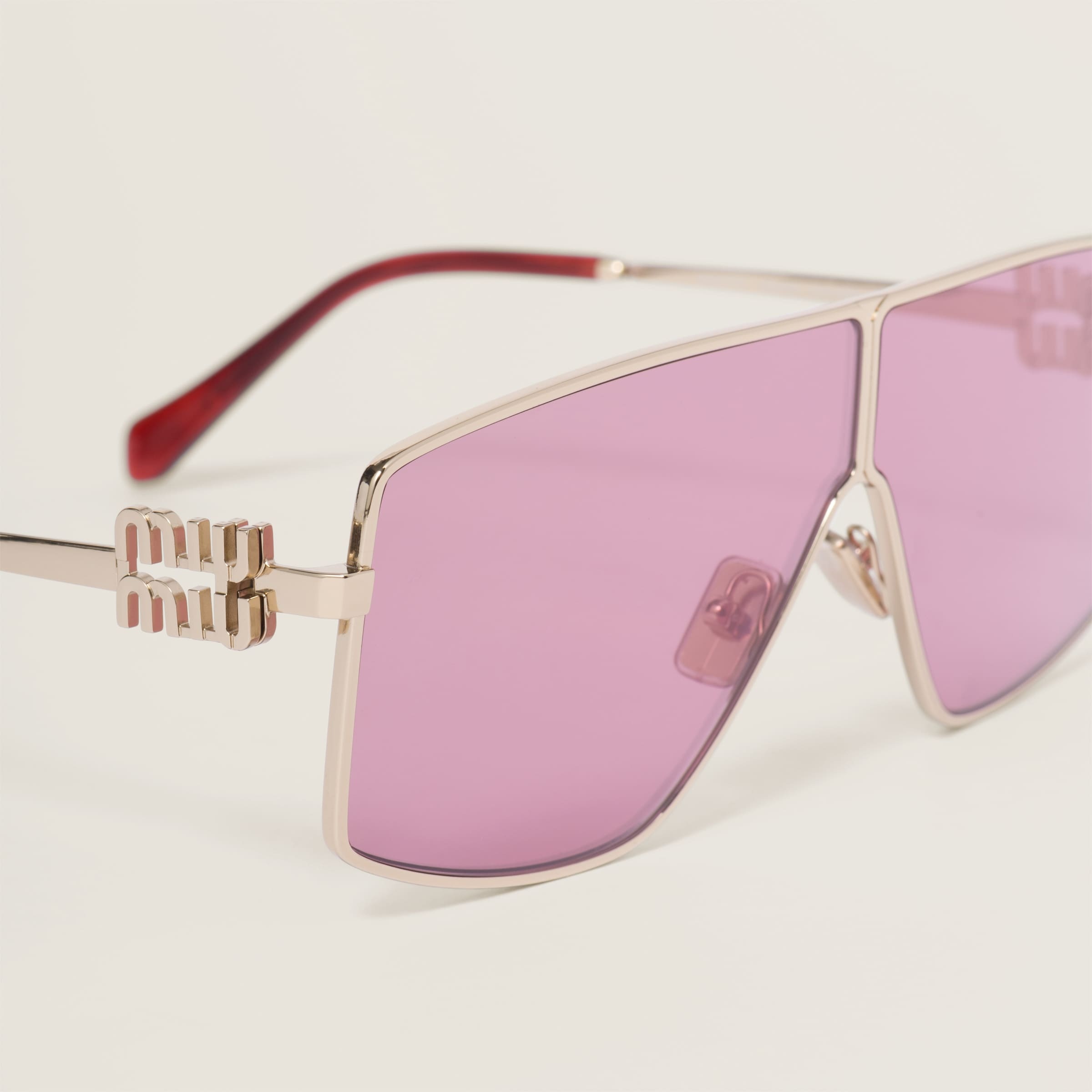 Miu Miu Logo sunglasses - 4