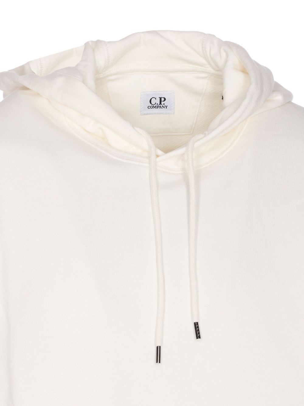 logo-patch cotton hoodie - 4