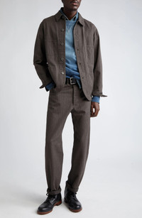 も*ん様 RRL JASPE STRIPED WORKMANS TROUSER RRL by Ralph Lauren