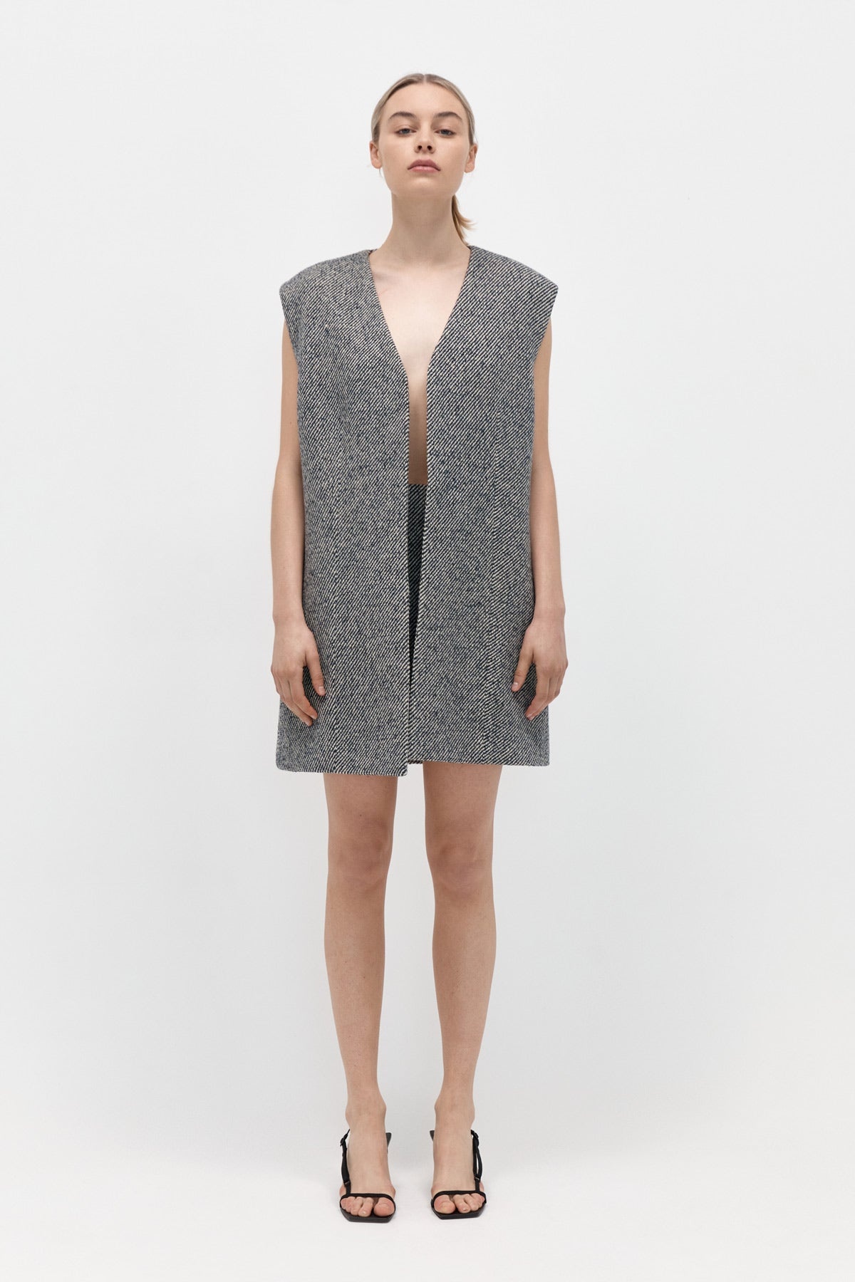Twill Vest - Ink Twill - 4