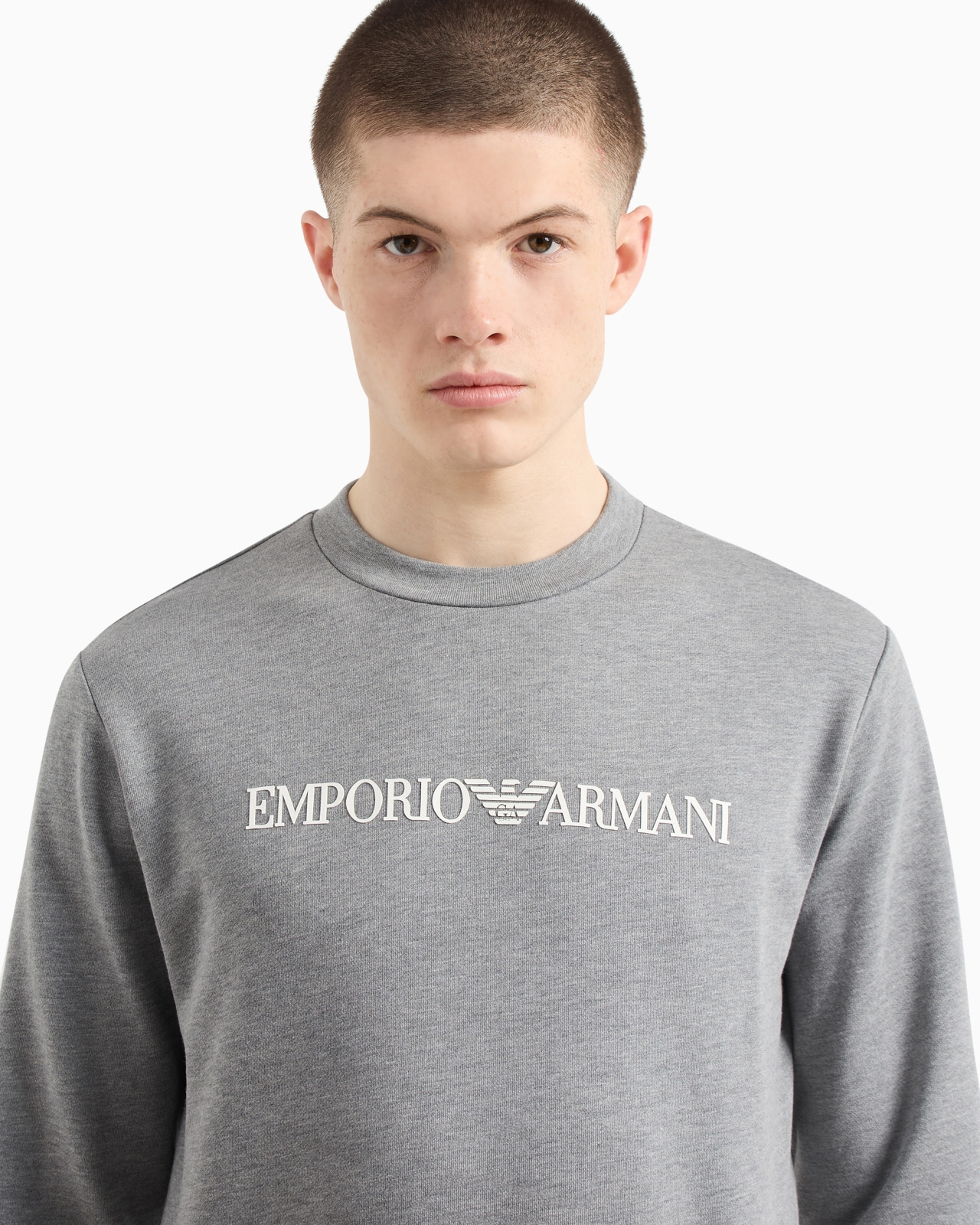 Modal-blend sweatshirt with logo print - 5