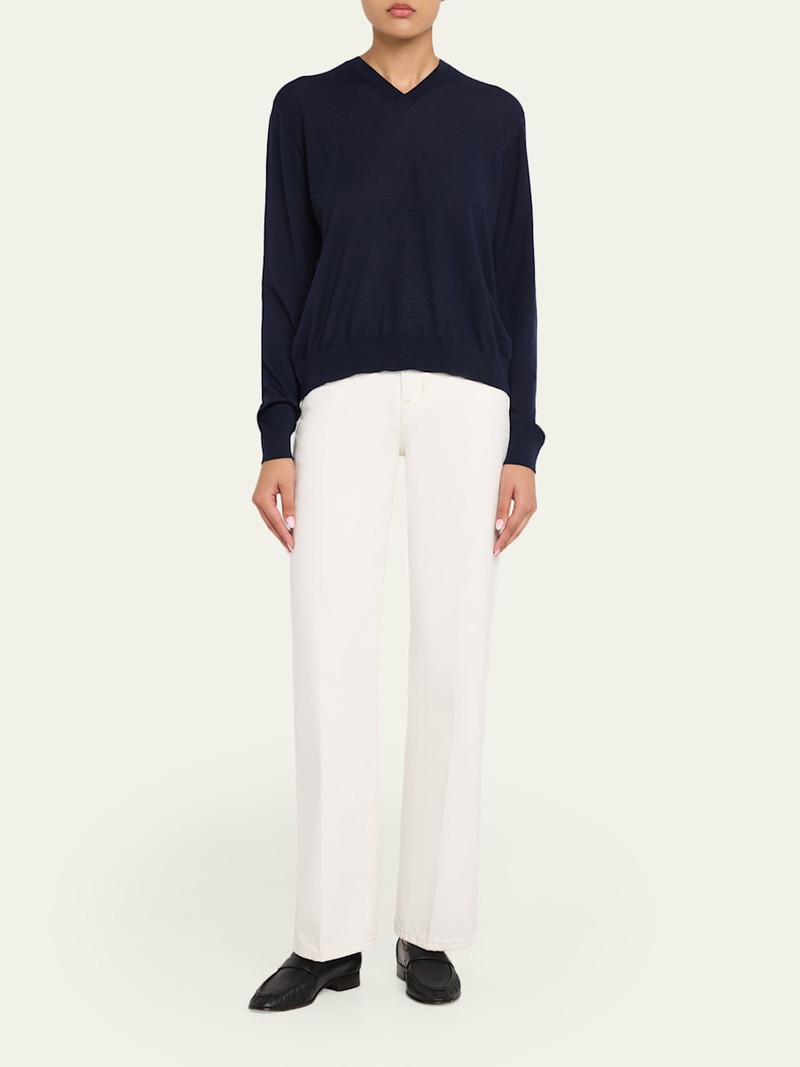 RÙADH The Oscar V-Neck Wool Sweater outlook