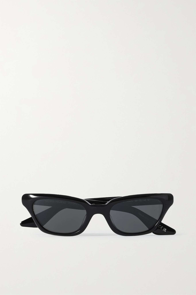 + Khaite cat-eye 아세테이트와 금 톤 선글라스 - 1