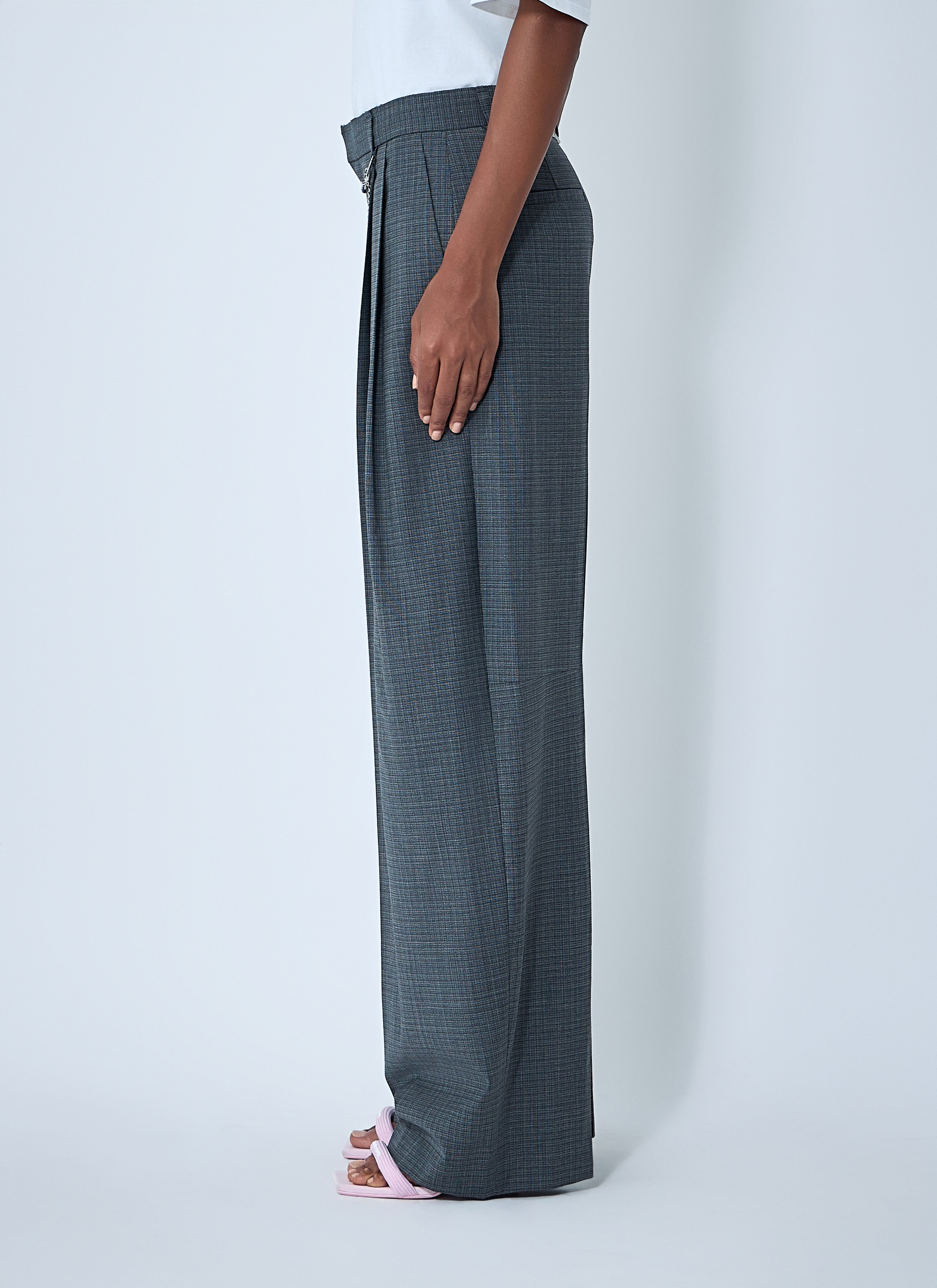 Alexander Wang Women Tailored Wool Pants - 3