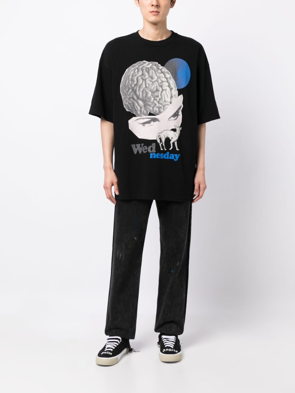 graphic-print cotton T-Shirt - 2