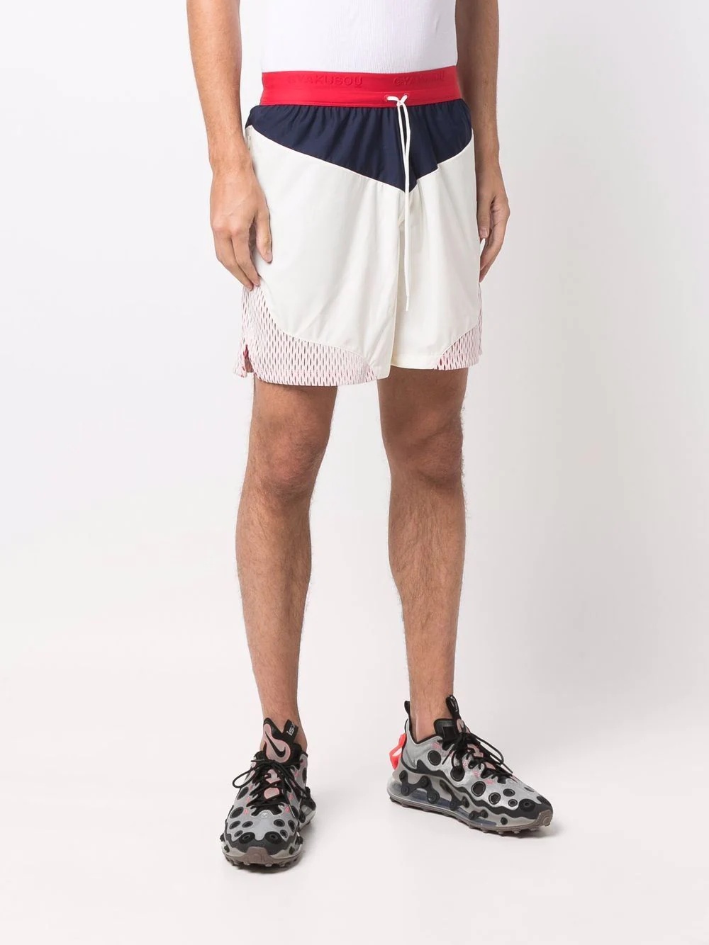 x Gyakusou mesh-panel shorts - 3