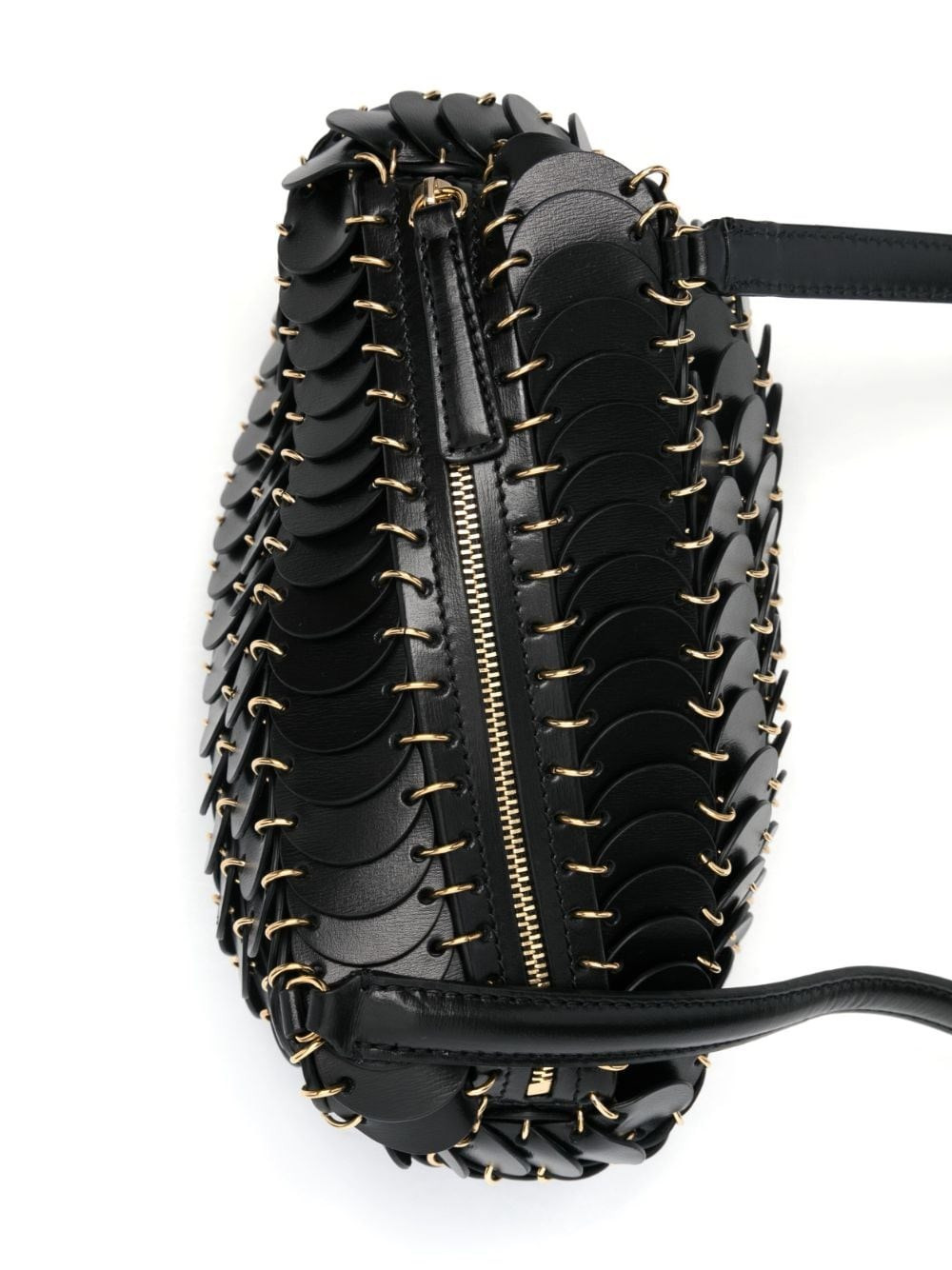 Paco crossbody bag with leather discs - 4