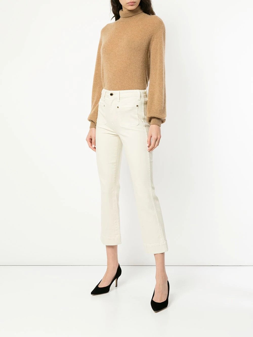 Raquel cropped flare jeans - 2