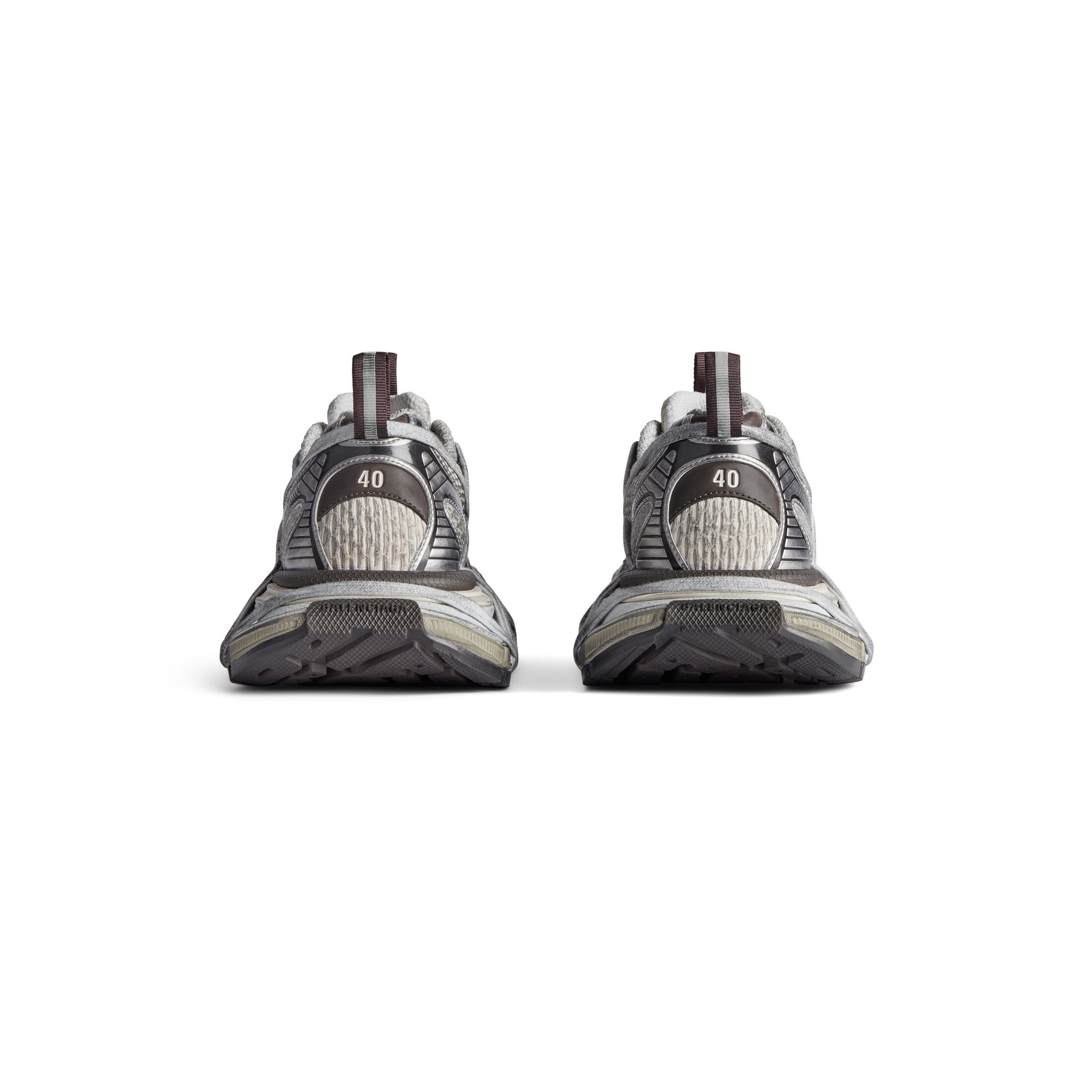 Balenciaga 3XL Extreme Lace Sneakers 'Brown Grey Beige Mesh and Polyurethane' 778698W3XLL2097 - 5
