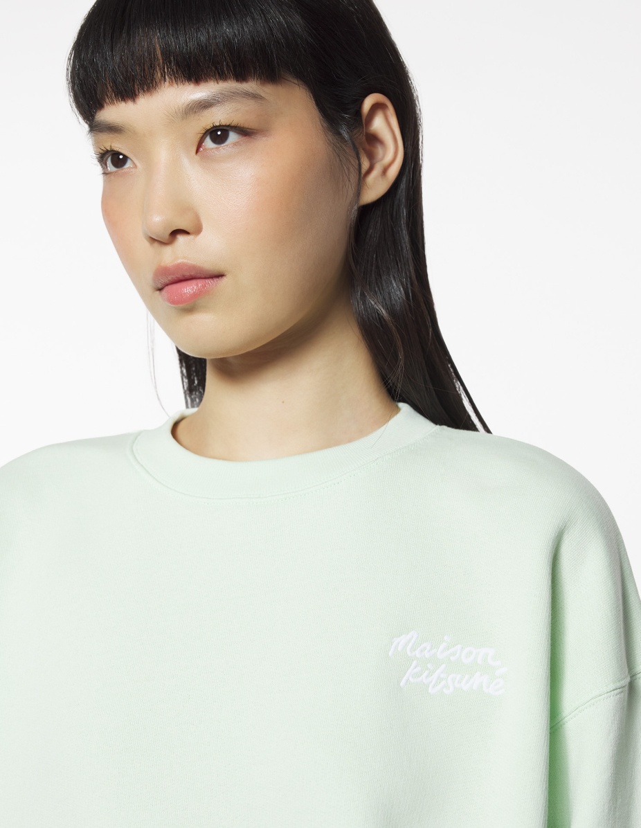 MAISON KITSUNE HANDWRITING COMFORT SWEATSHIRT - 4