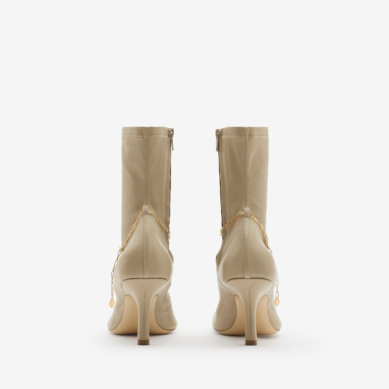 Leather Slinky Legging Low Boots 4