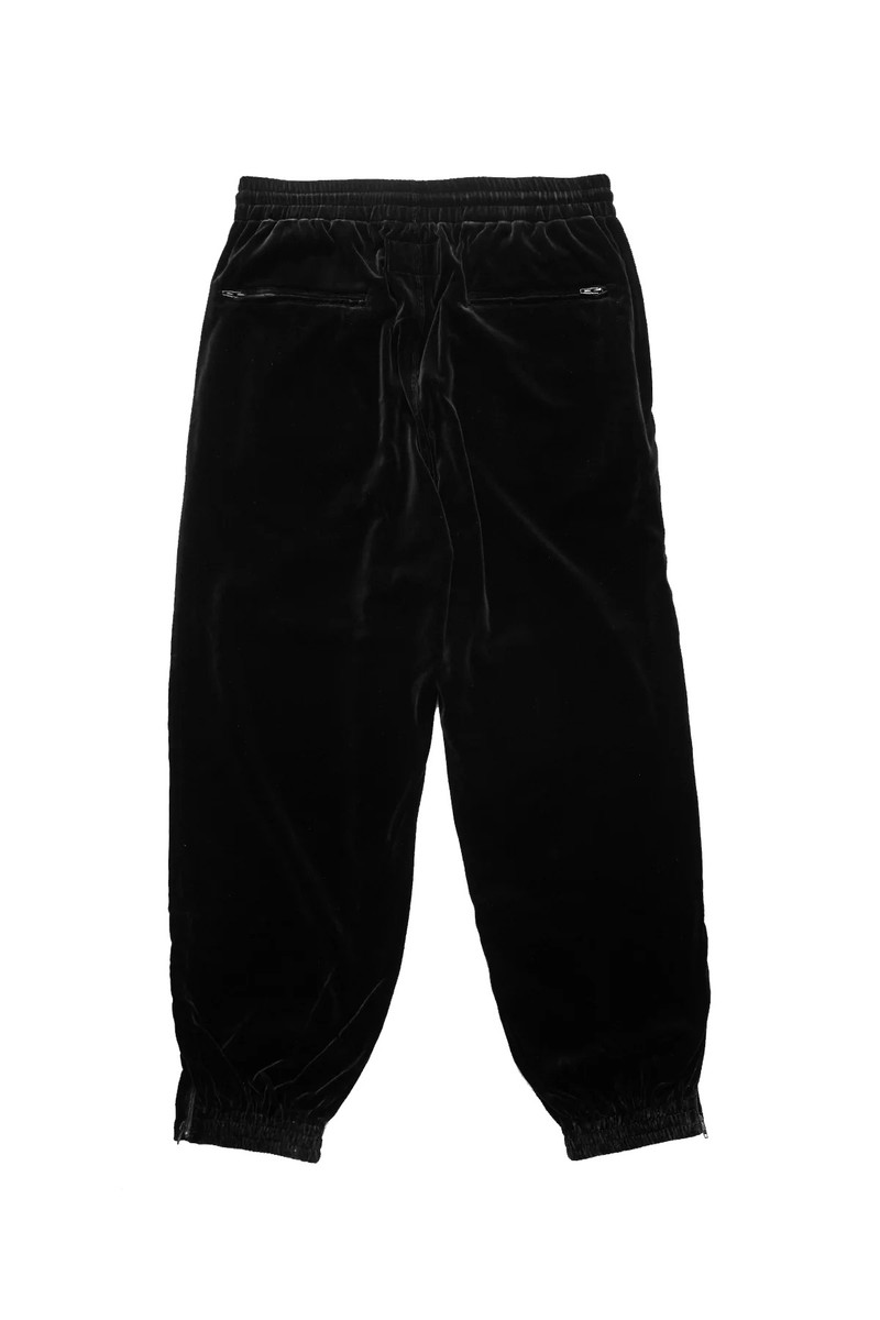 WACKO MARIA Wacko Maria Velvet Track Pants Black outlook