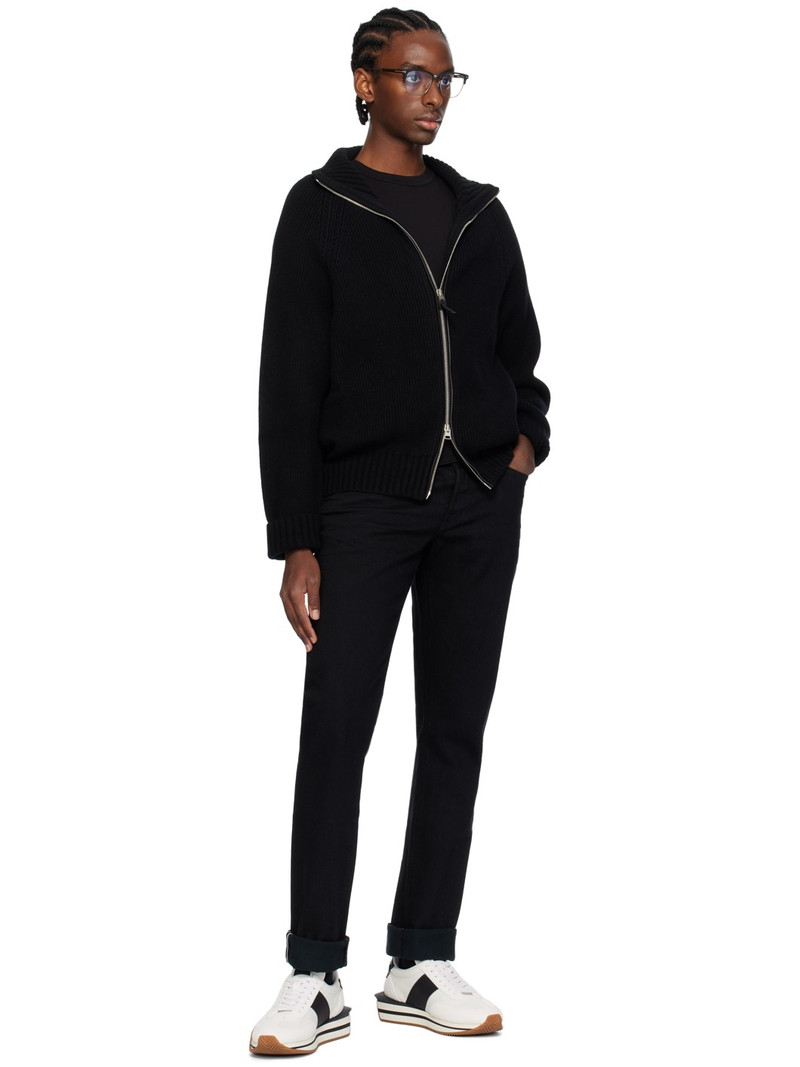 TOM FORD Black Crewneck T-Shirt outlook