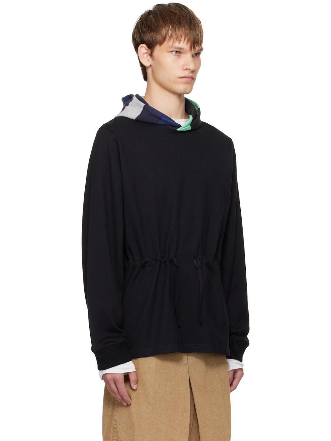 Black Rugby Hoodie - 2