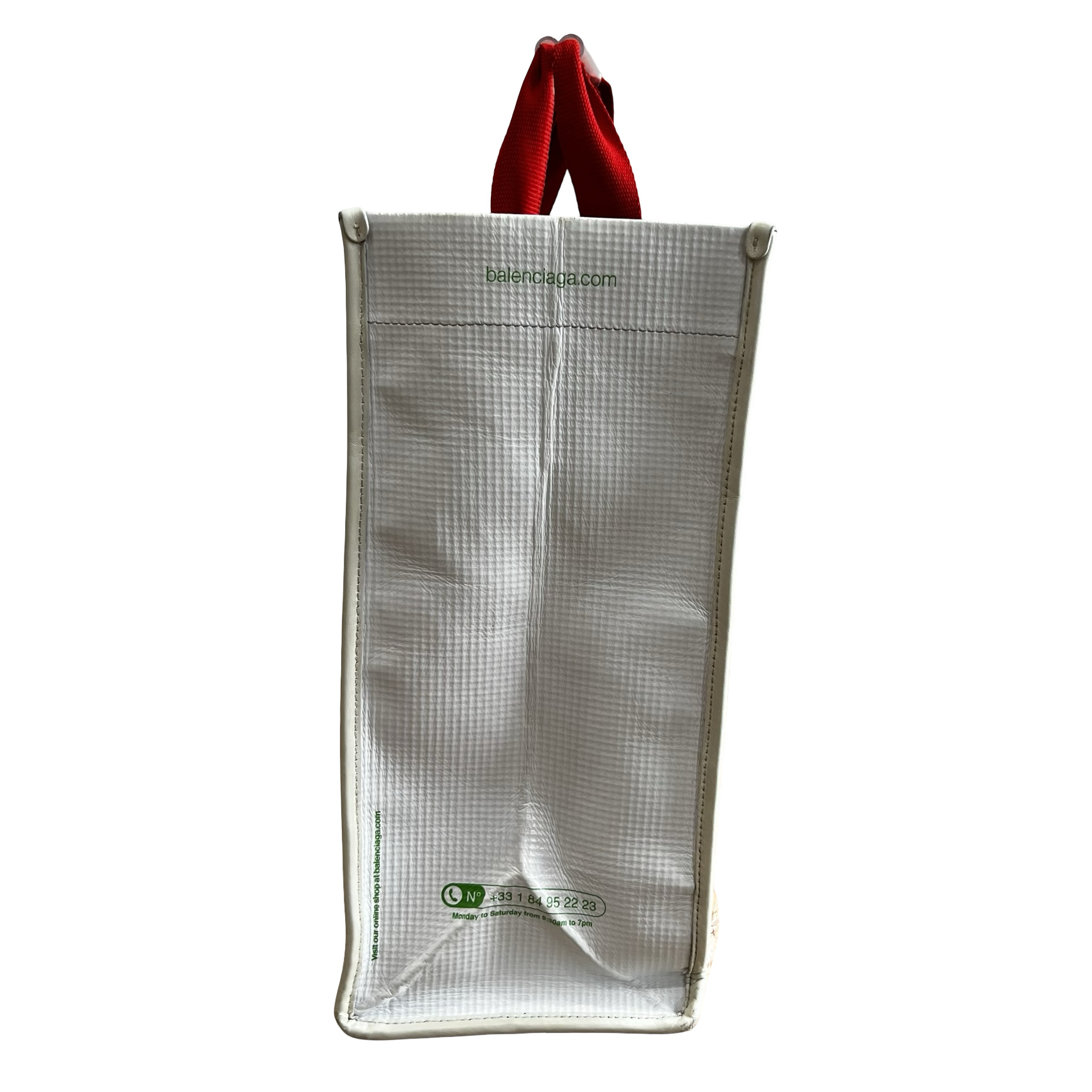 Balenciaga Leather Printed shopping bag - 5