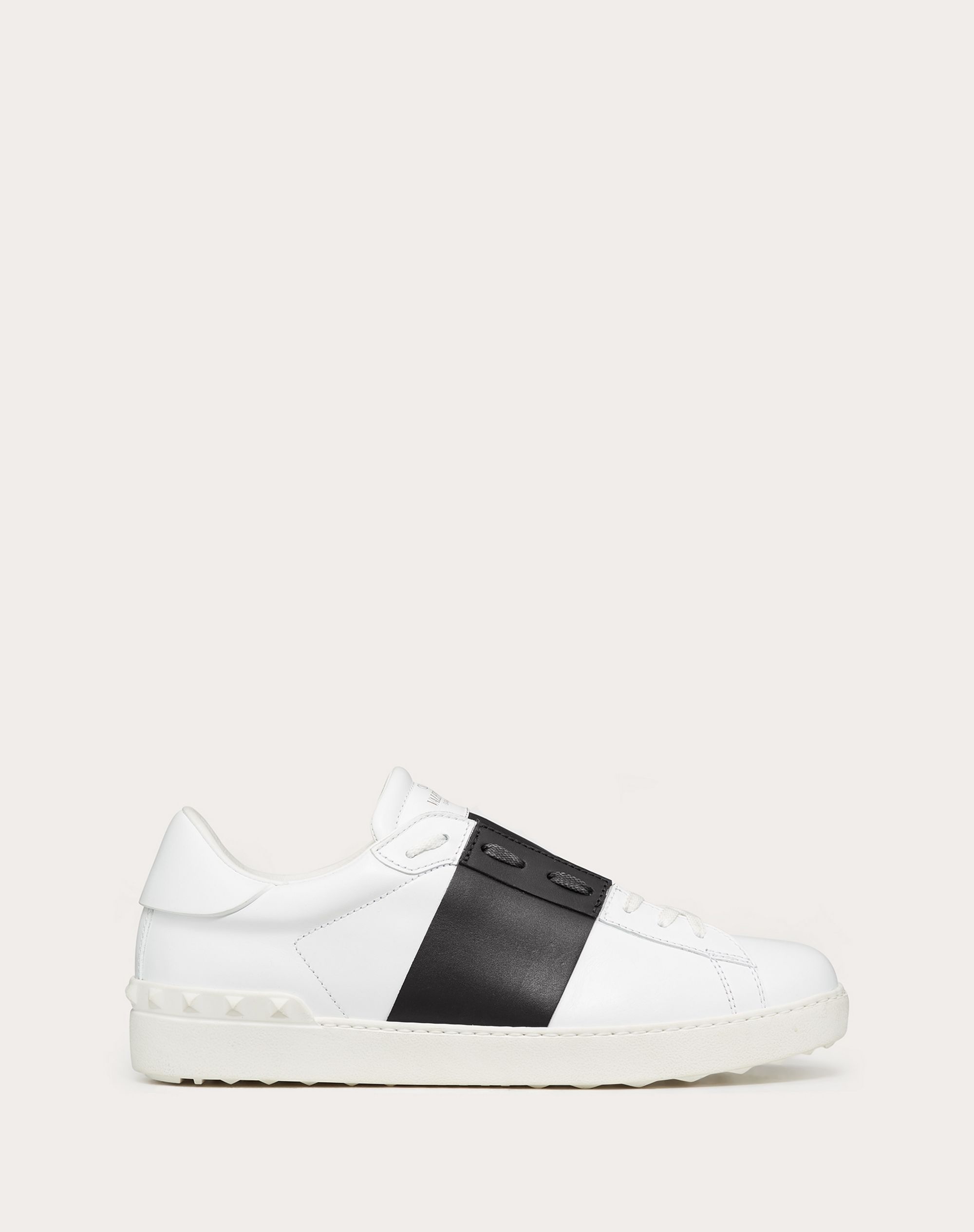 CALFSKIN OPEN SNEAKER - 1