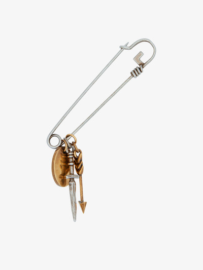 Givenchy G pin brooch outlook