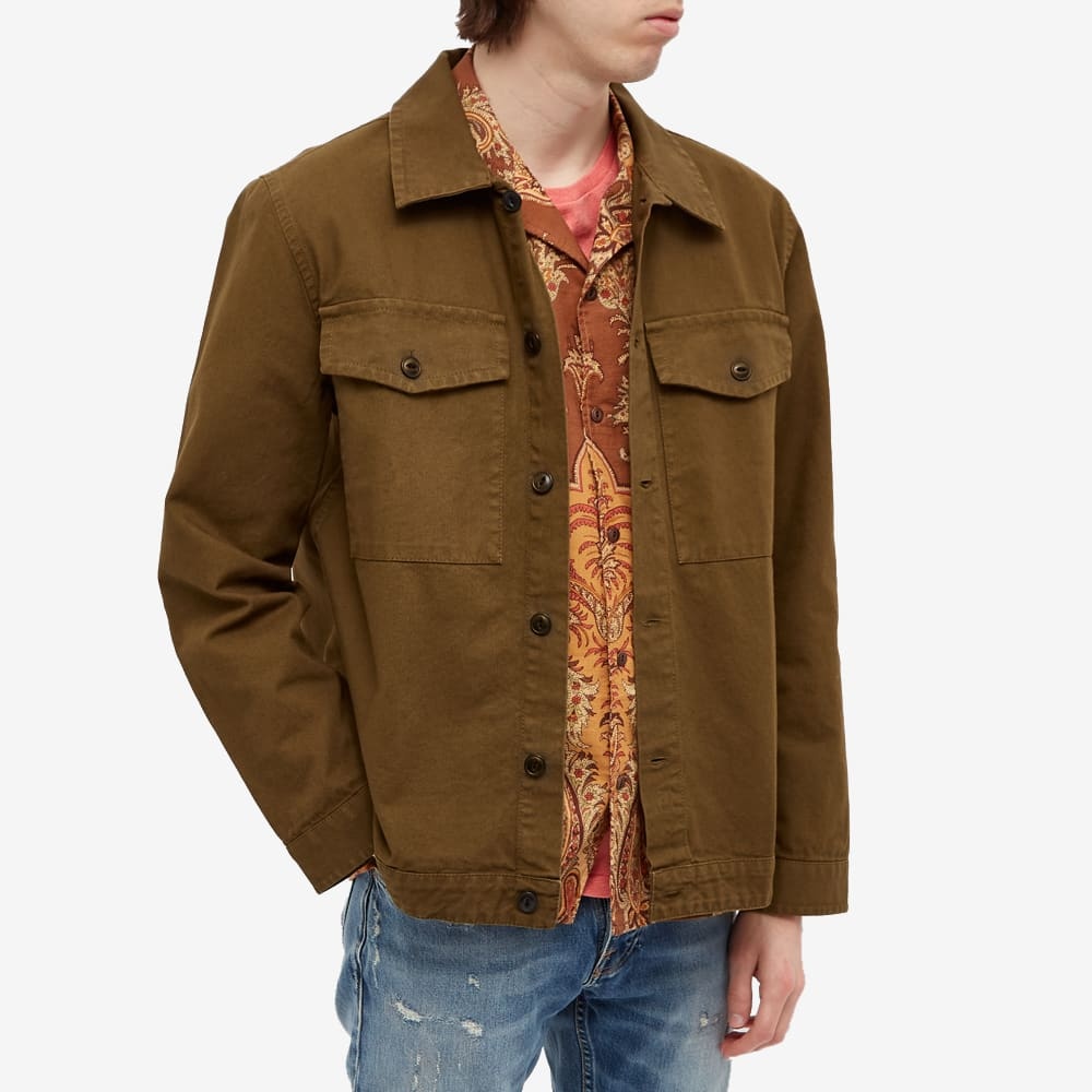 Nudie Colin Canvas Overshirt - 4