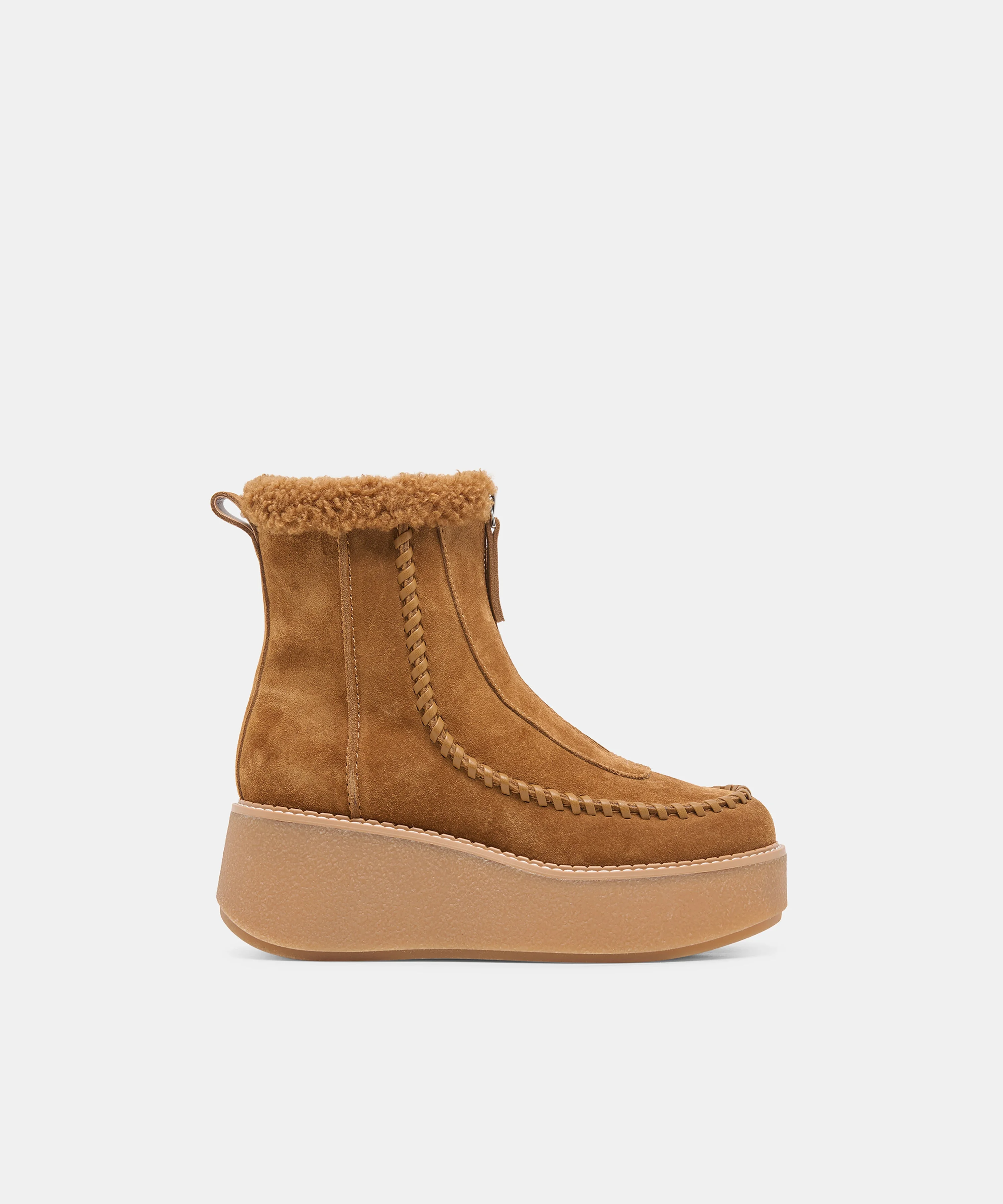 ROBEN BOOTS LT BROWN SUEDE - 1