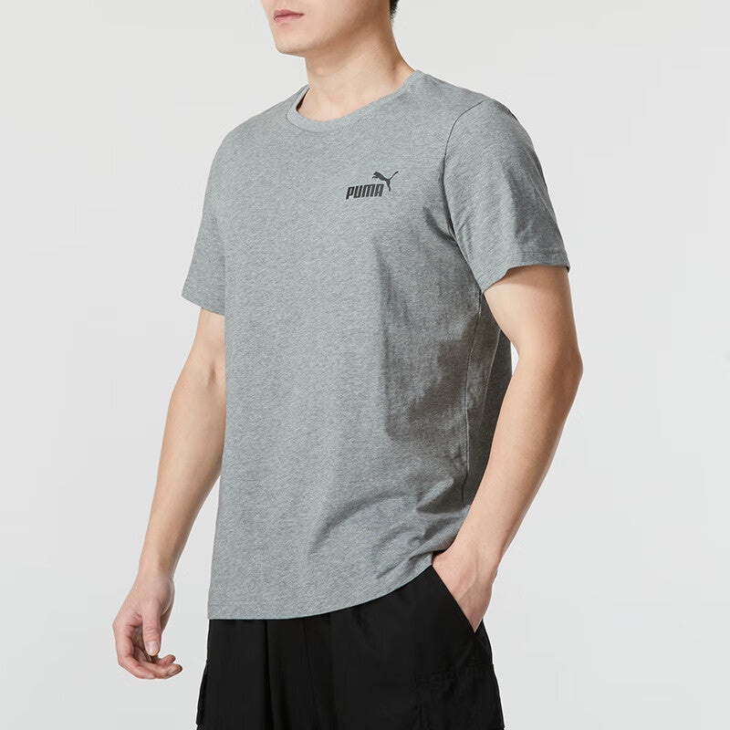 PUMA Essentials Small Logo T-shirt 'Grey' 845925-03 - 3