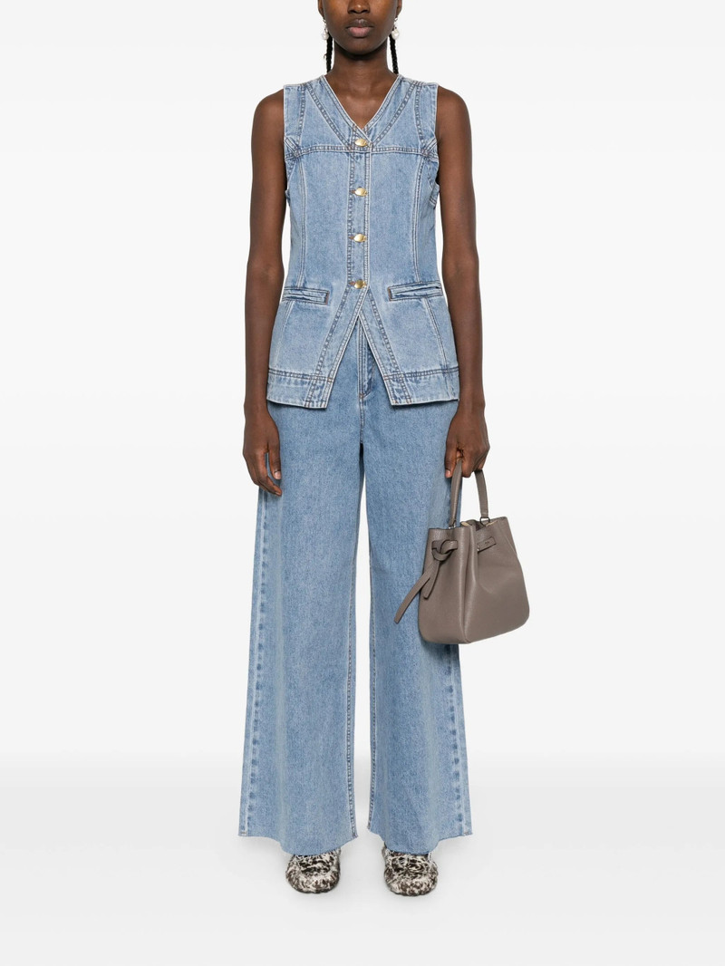 Aje. Holland frayed jeans outlook