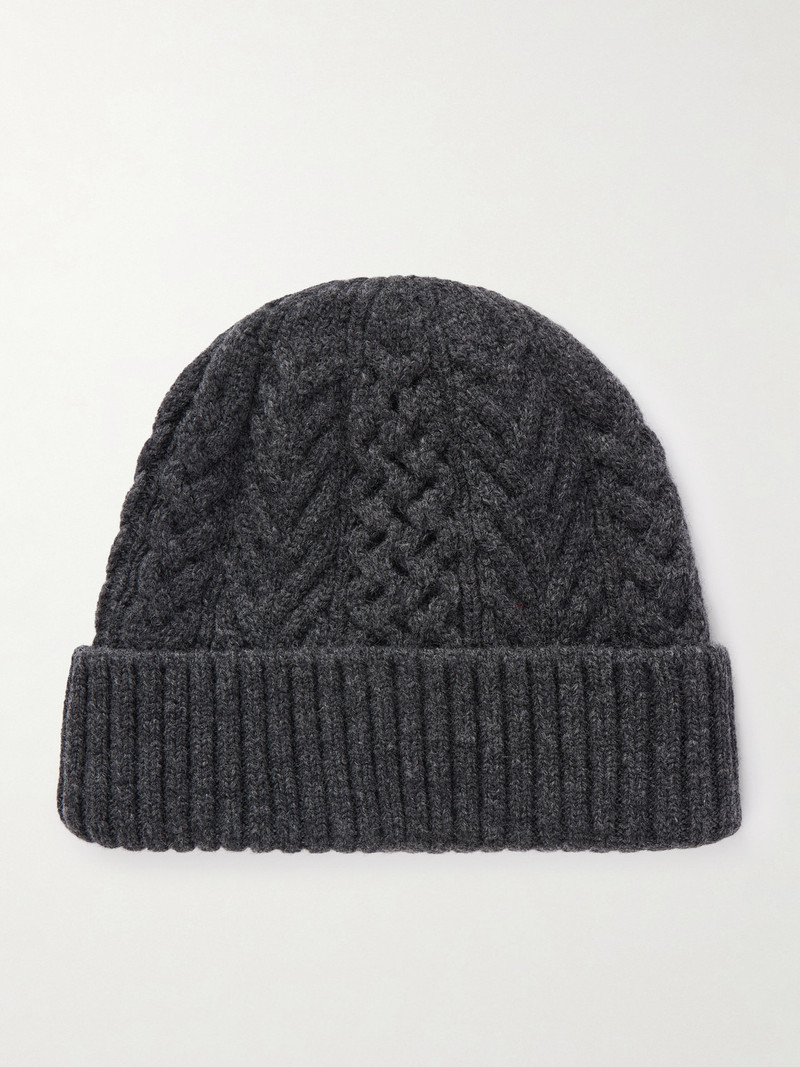 Aran Wool Beanie 1