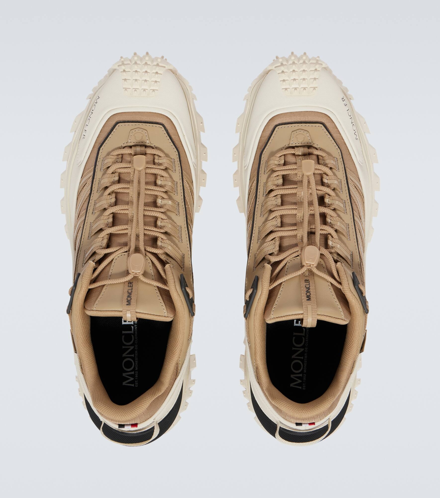 Trailgrip leather-trimmed sneakers - 4