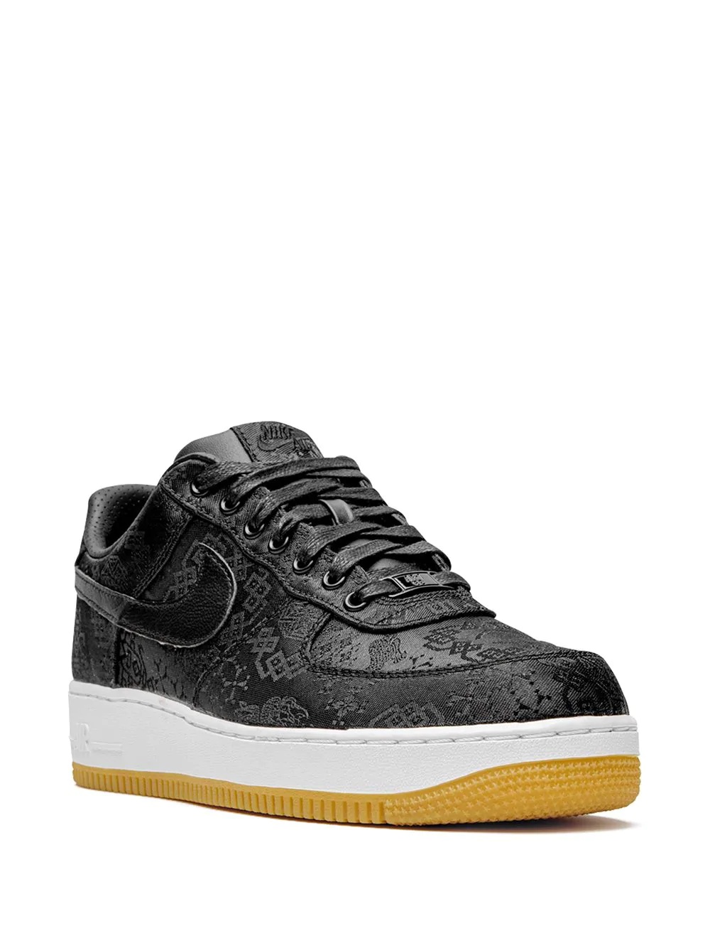 x Fragment x Clot Air Force 1 07 "Black Silk" sneakers - 2