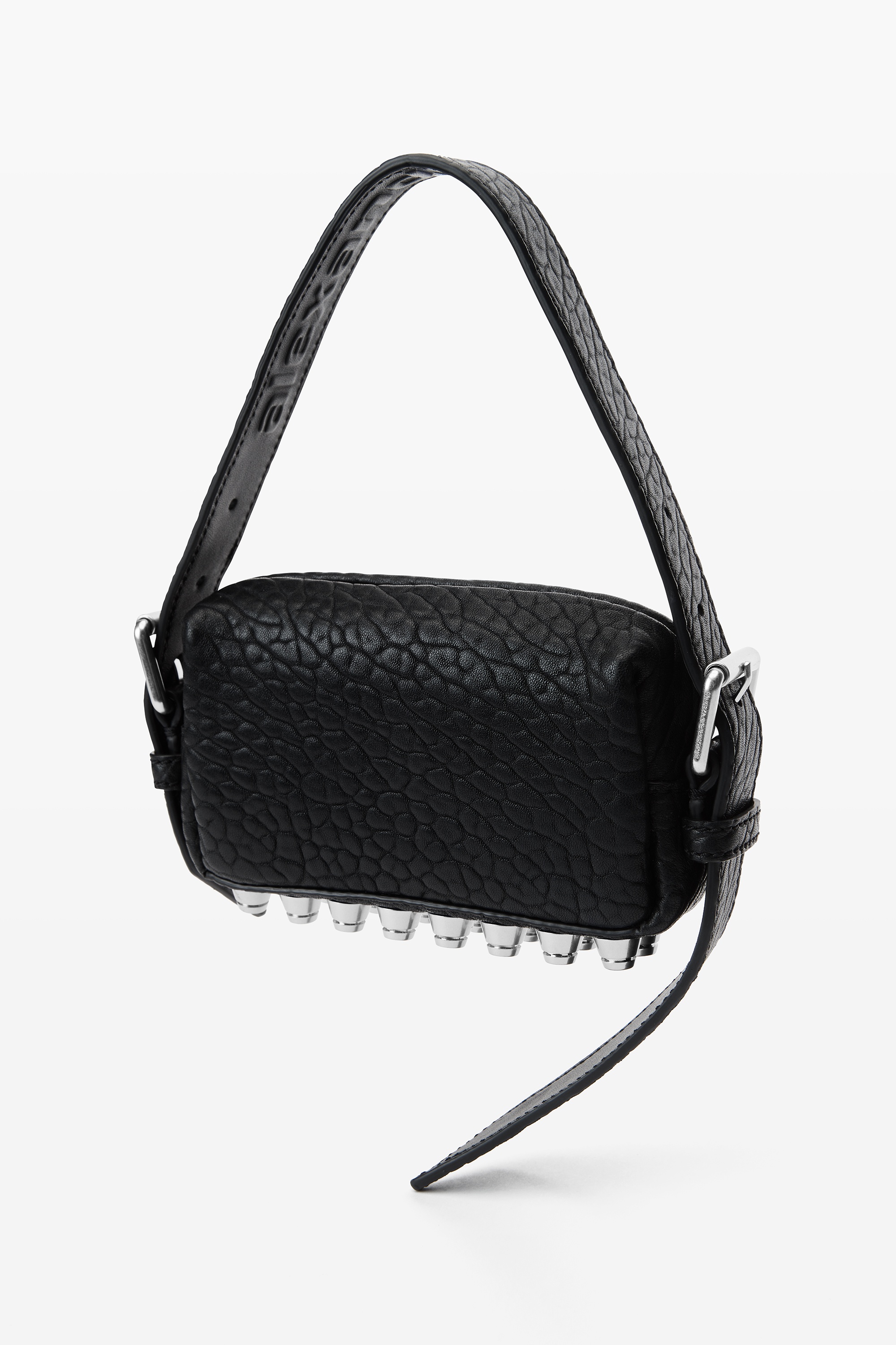 ricco mini crossbody bag in lambskin leather - 2