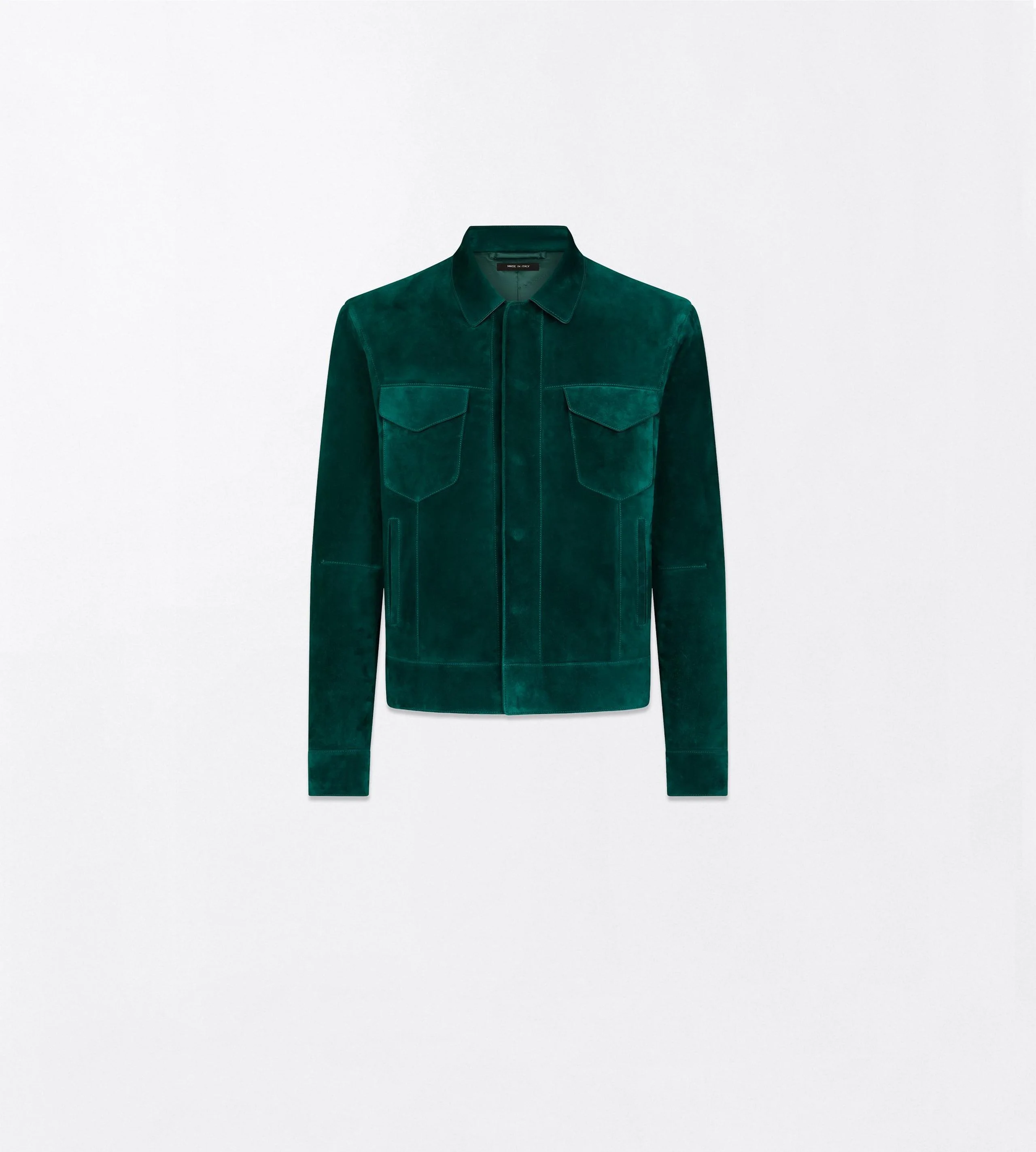 CASHMERE SUEDE WESTERN JACKET - 1