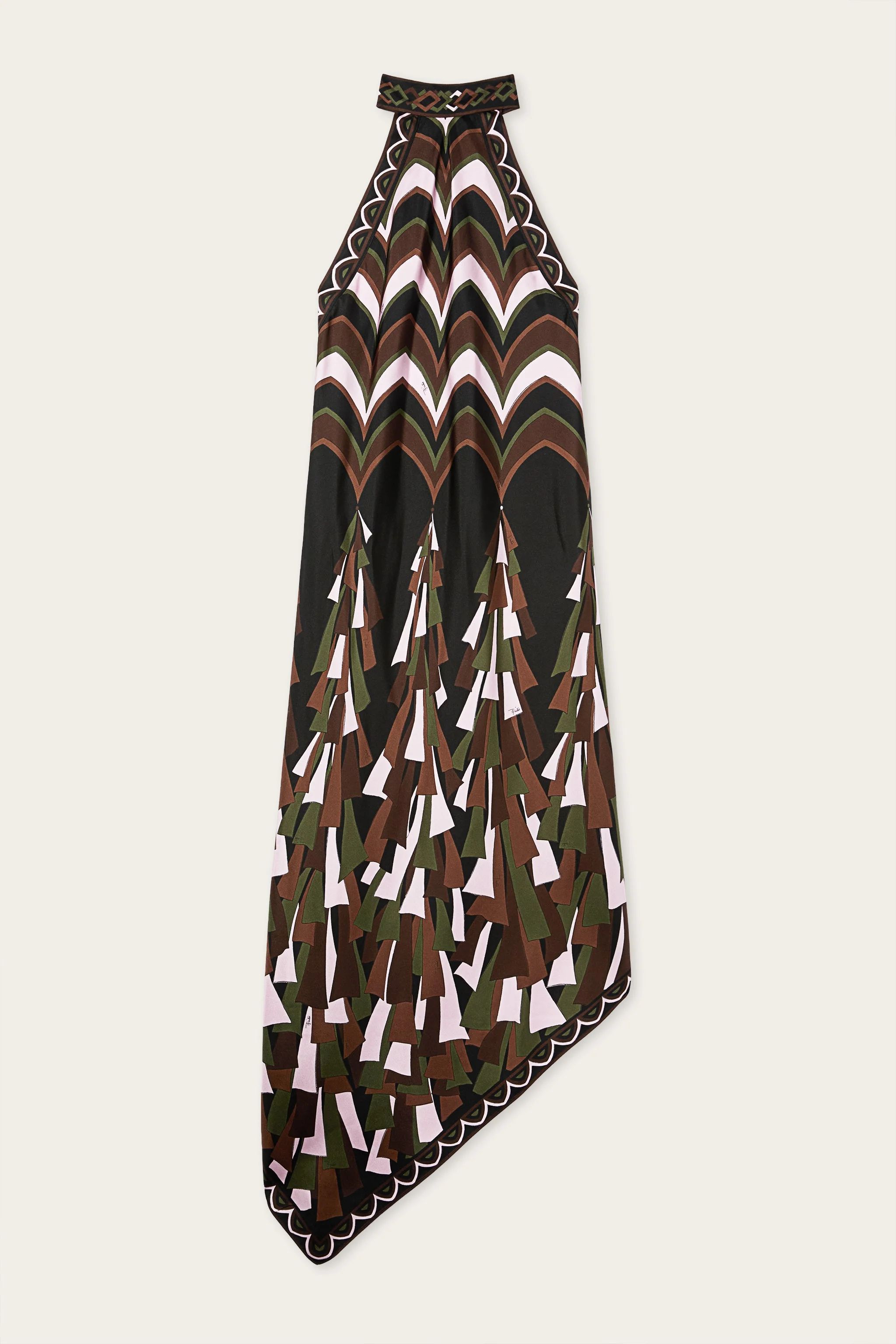 BAIADERA PRINT SILK DRESS - 1