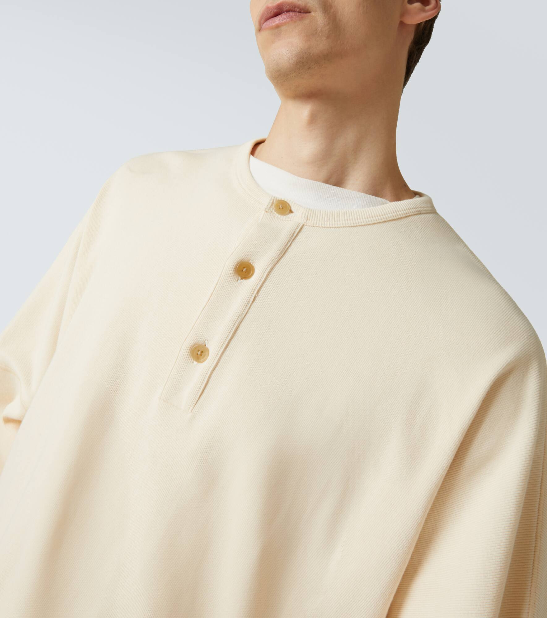 Greto cotton Henley shirt - 5