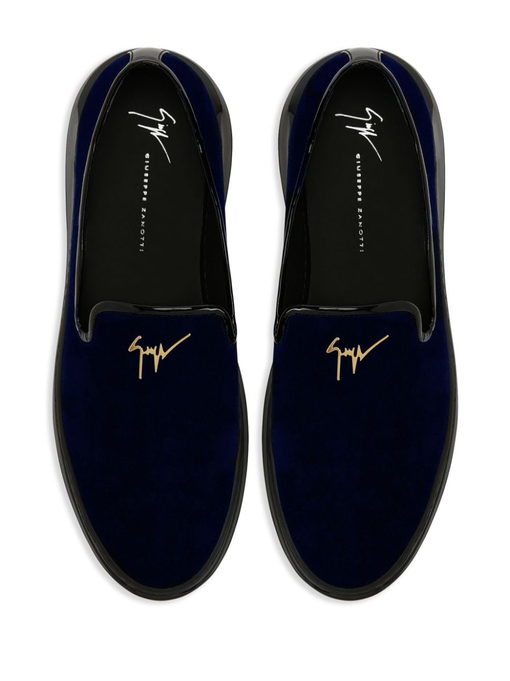 Conley logo-plaque loafers - 4