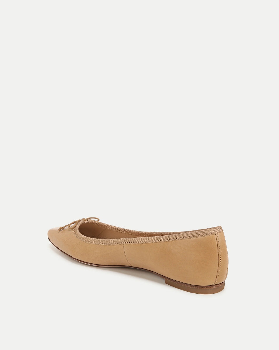 CATHERINE LEATHER BALLET FLAT - 4