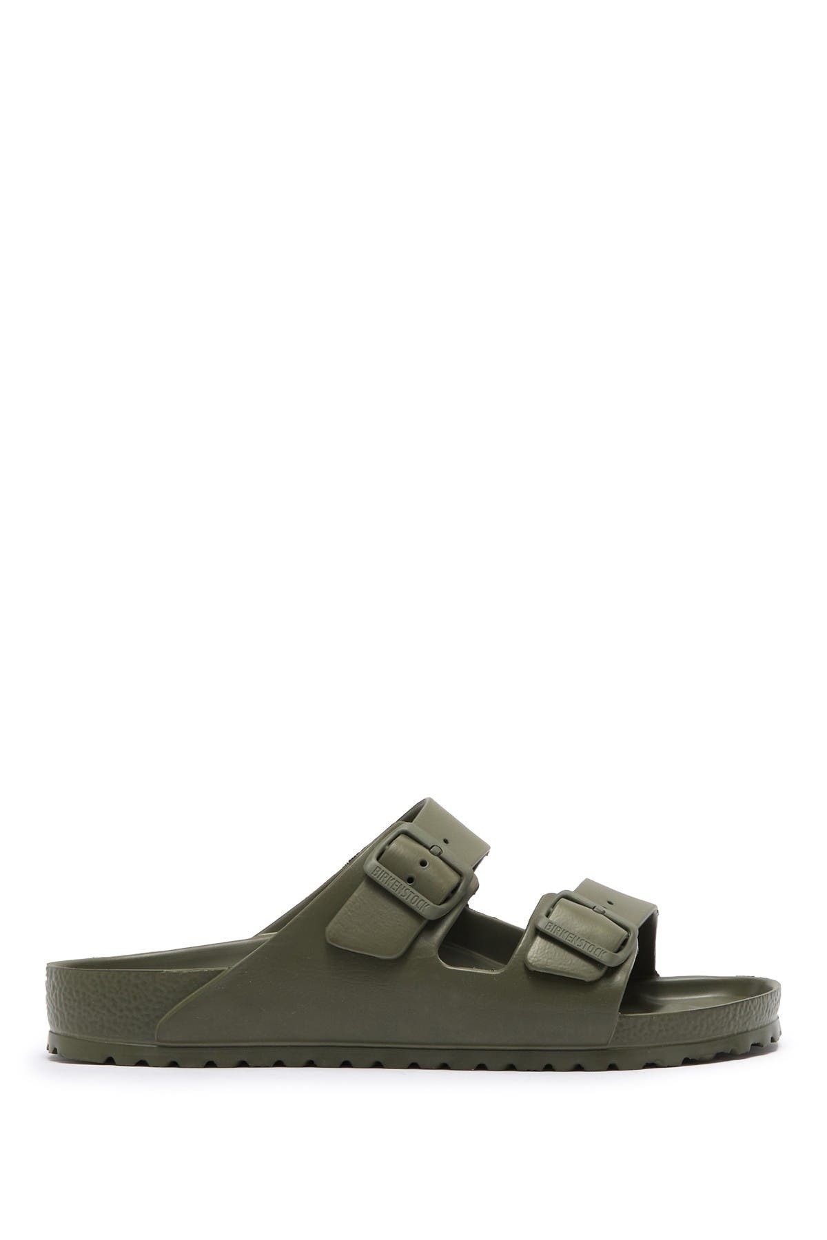 Birkenstock Essentials Arizona Waterproof Slide Sandal in Khaki at Nordstrom - 3