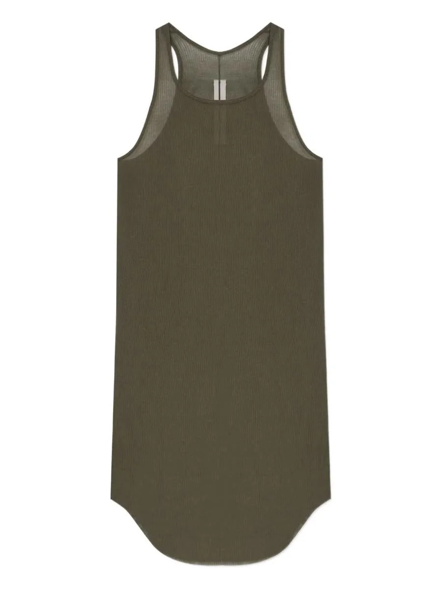 Rick Owens Ribbed Racerback Tank Top - 1