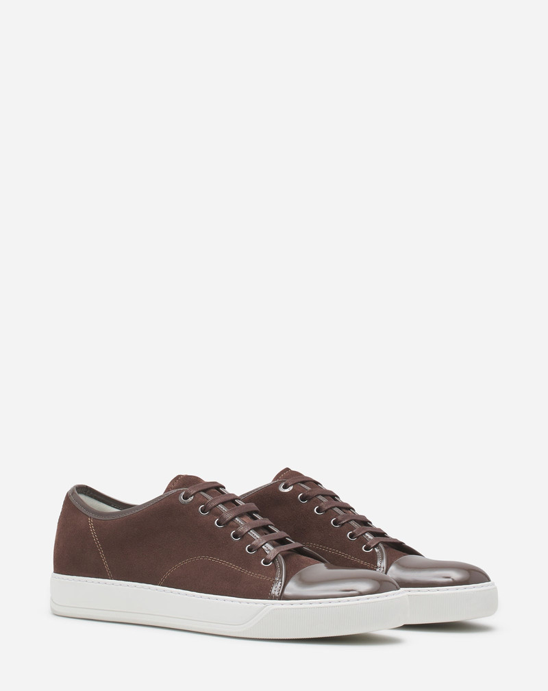 Lanvin DBB1 LEATHER AND SUEDE SNEAKERS outlook