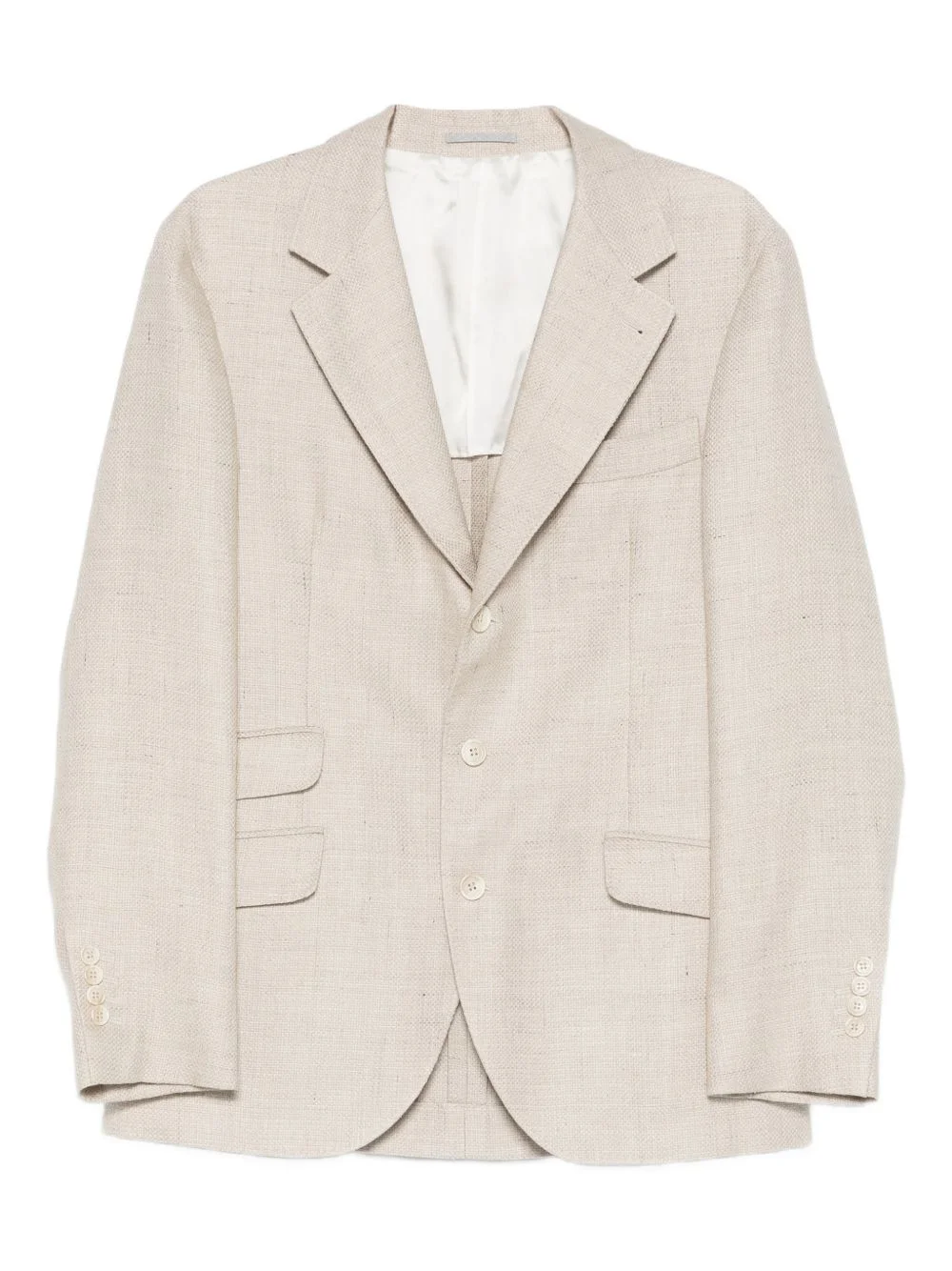 Brunello Cucinelli Men Single-Breasted Jacket - 1