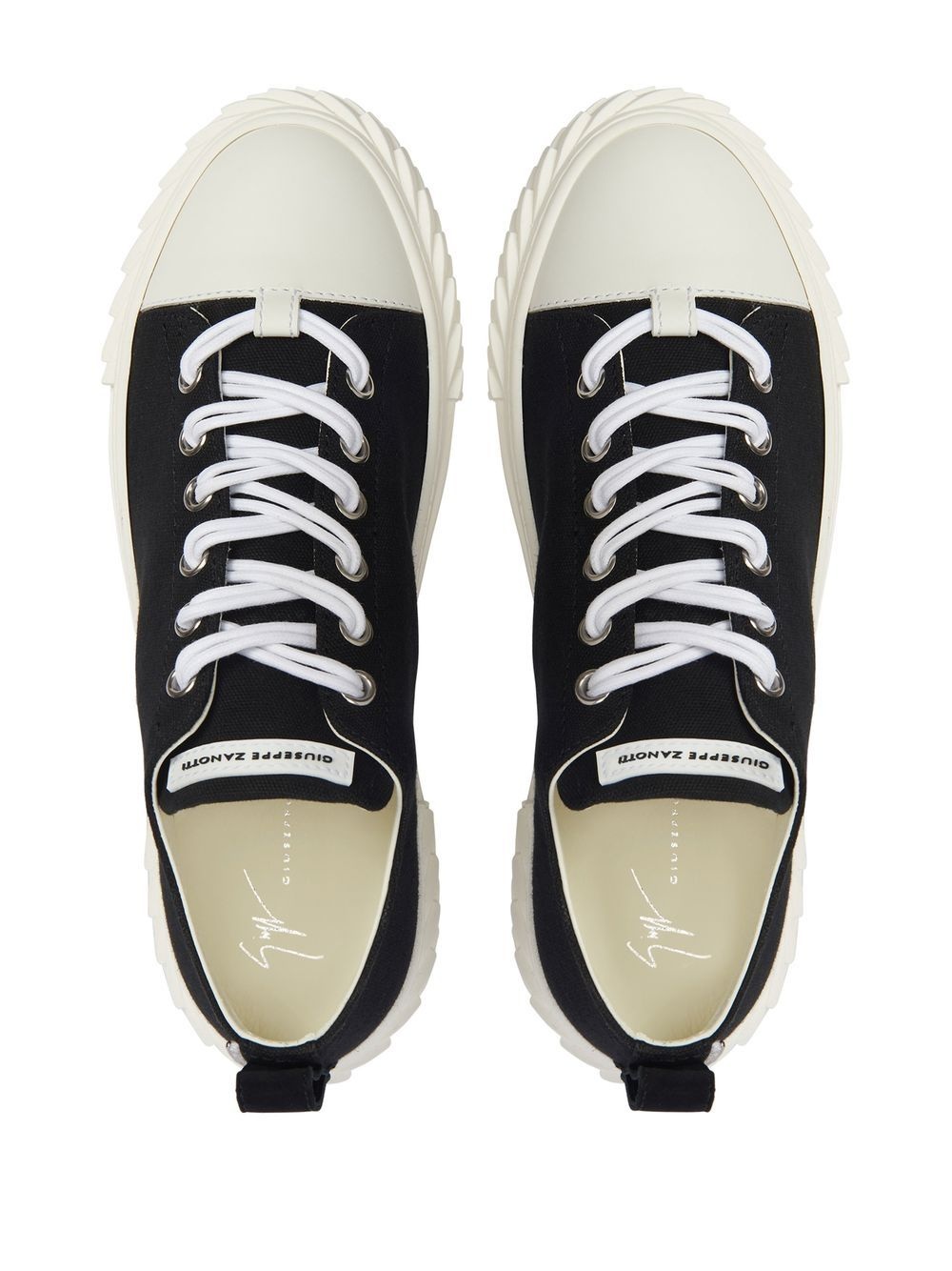 Blabber lace-up sneakers - 4