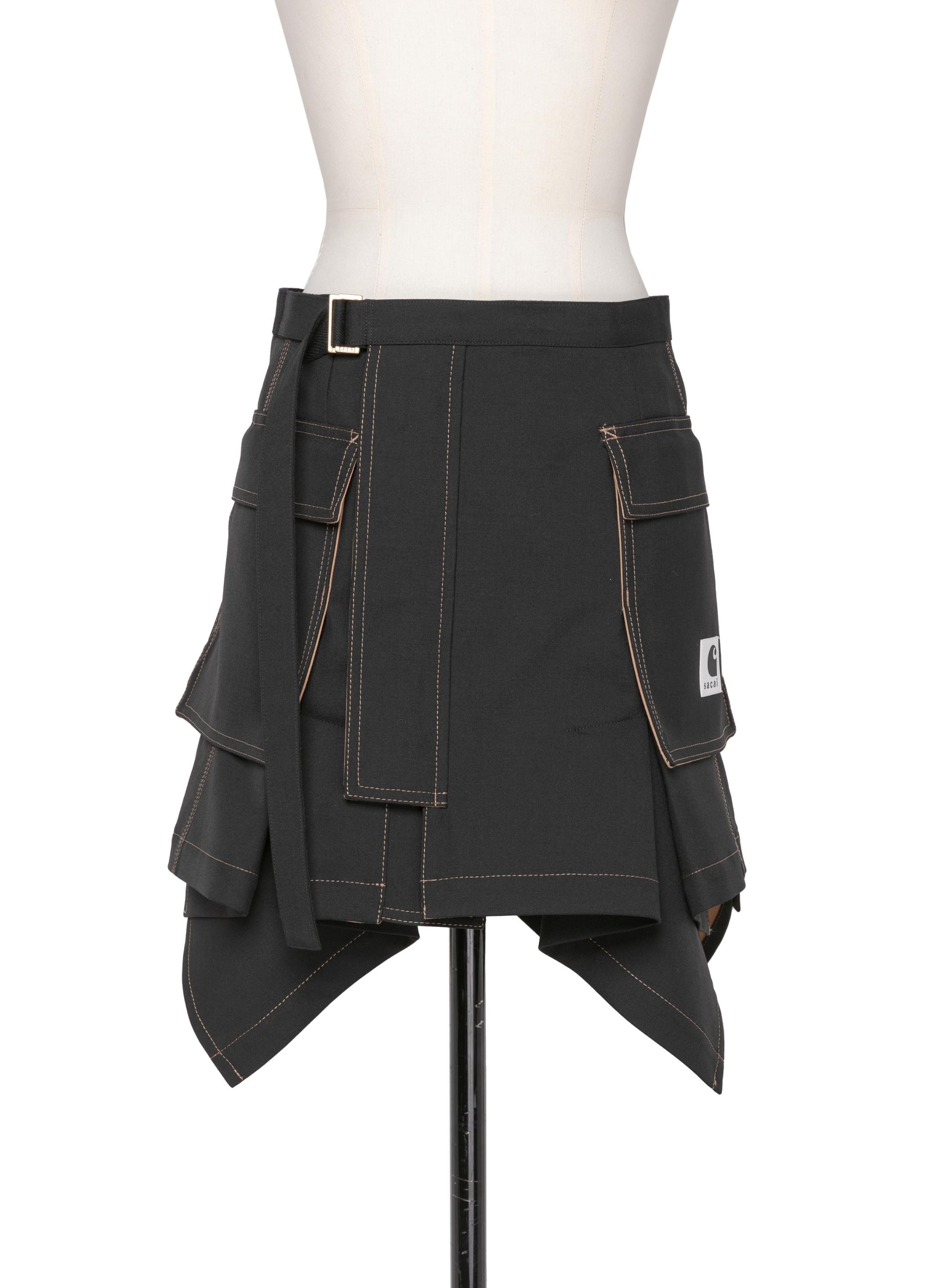 sacai Carhartt WIP Suiting Bonding Skirt | REVERSIBLE