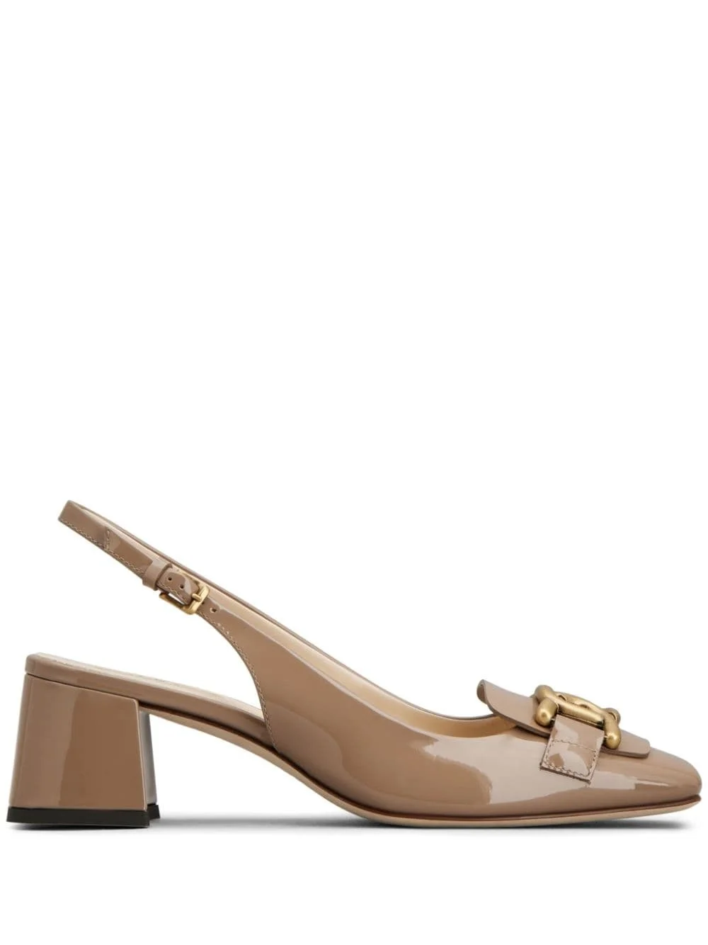 Cuoio 50mm logo-engraved pumps - 1