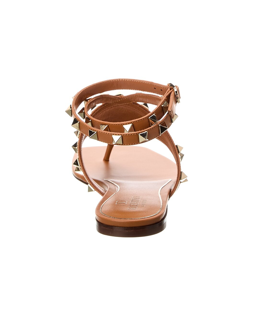 Valentino Rockstud Leather Thong Sandal - 3