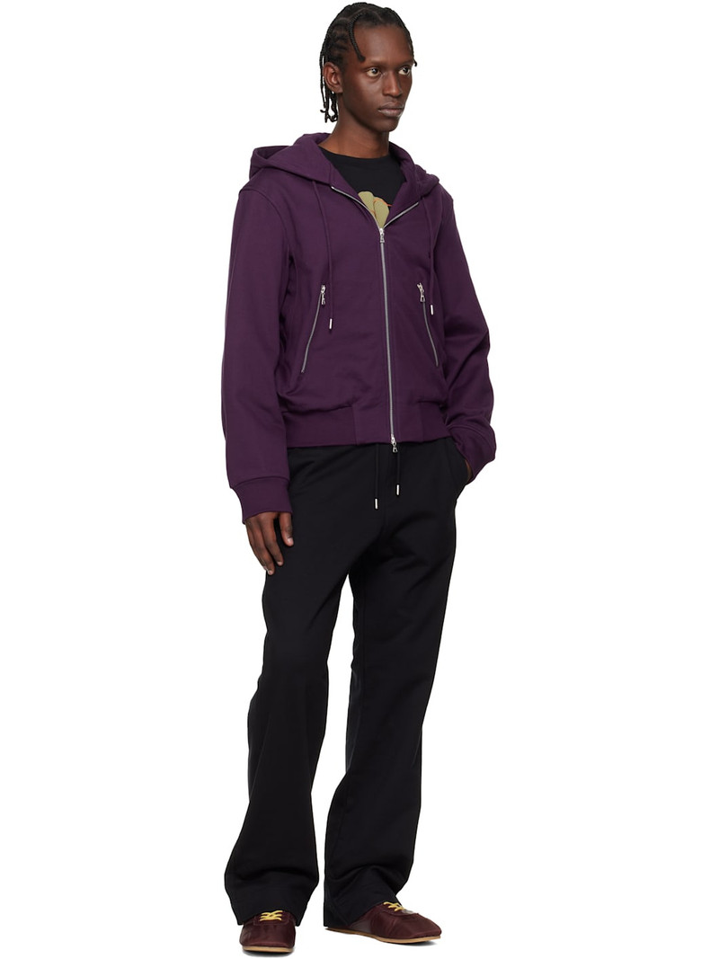 Dries Van Noten Black Drawstring Sweatpants outlook