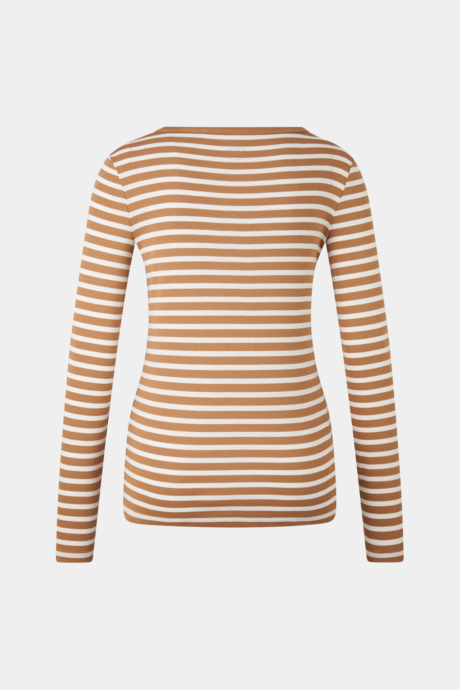 Louna longsleeve in Camel/white - 6