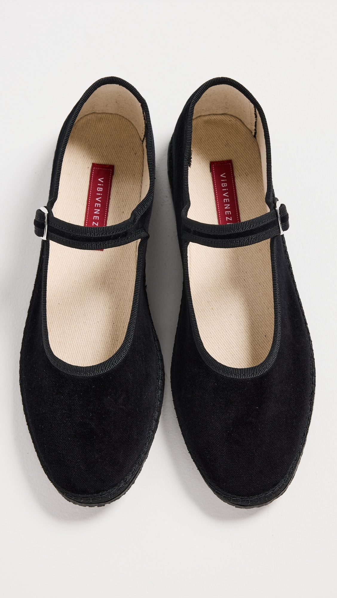 Mary Jane Nero Flats - 4