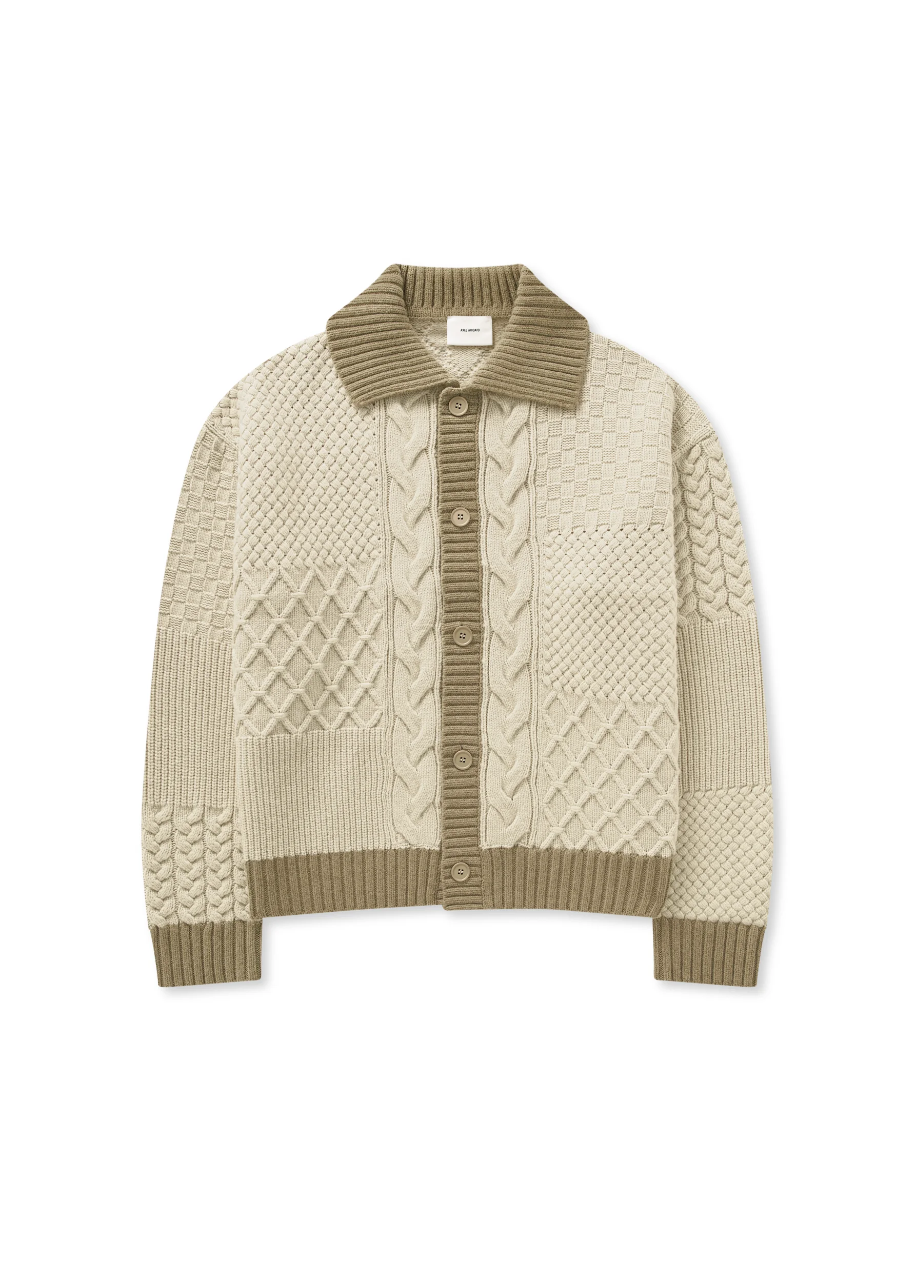 Textured Franko Cardigan - 1