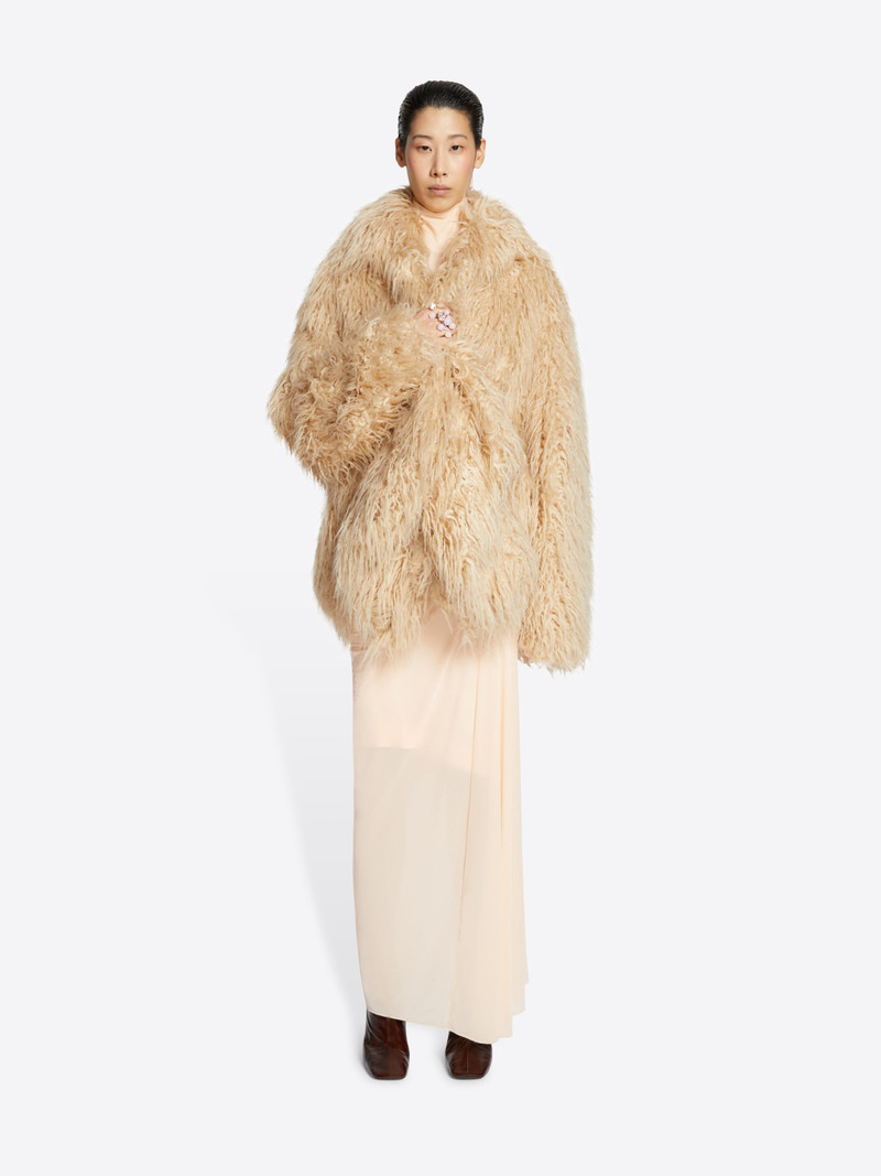 Dries Van Noten FAUX FUR JACKET outlook