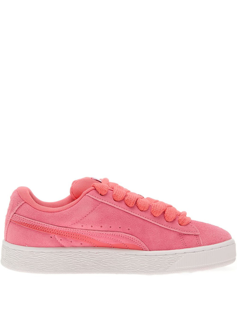 Suede Xl lace-up sneakers 1