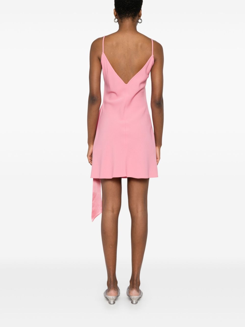 satin slip dress - 4