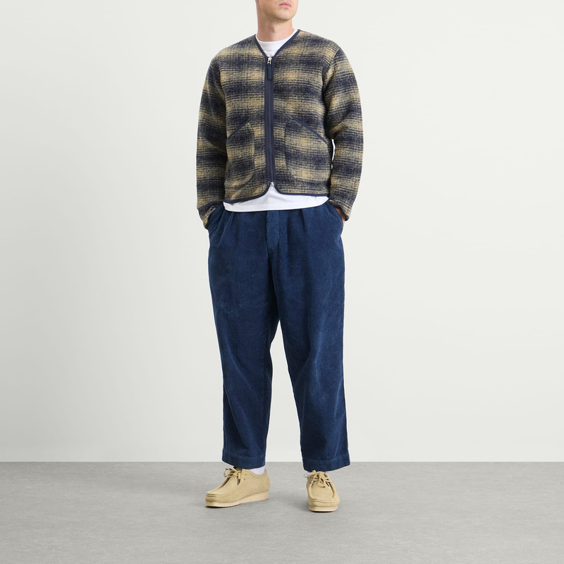 Universal Works Universal Works Uist Fleece Zip Liner Jacket outlook